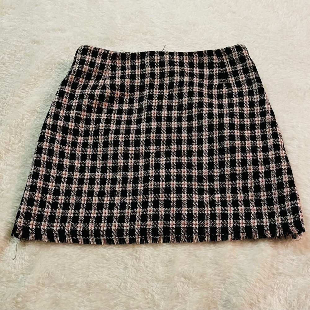 H&M Tweed Mini Skirt